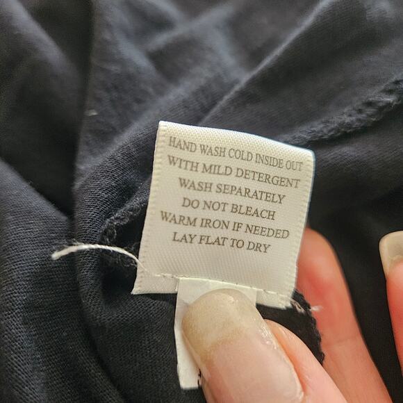 bobi Revolve Black Sheer Crochet Mesh High Neck Halter Bodycon Mini Dress M - Picture 9 of 10